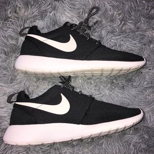 Nike black with white rim roshie